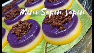 Mini Sapin Sapin  Miniature Sticky Rice Cake [upl. by Nednarb]