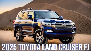 2025 Toyota Land Cruiser FJ Interior Exterior and OffRoad Impressions [upl. by Ettevram]