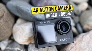 Best Budget 4K Action Camera Under 10000 In 2023   Cason Vs Fitspark [upl. by Allemahs]