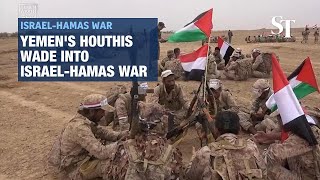 Yemens Houthis wade into IsraelHamas war [upl. by Touber]