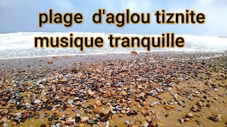 la plage de tiznite sud du Maroc et une belle musique tranquille [upl. by Ennalyrehc]