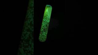 Phosphorescence of fluorescein chemistry physics experiment educational [upl. by Iznekcam]