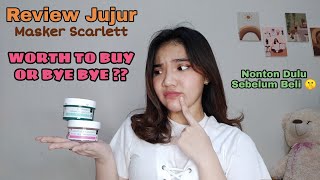 Masker Scarlett ko gini  REVIEW JUJUR amp BAHAS TUNTAS [upl. by Aslehc]