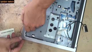 Dell Inspiron 5447 Disassembly and fan cleaning  laptop repair [upl. by Mauro]