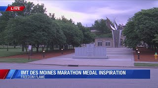 IMT Des Moines Marathon medals revealed [upl. by Ahsin]