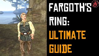 Fargoths Ring  Side Quest Walkthrough TES III Morrowind  ULTIMATE guide you NEED in your life [upl. by Woehick]