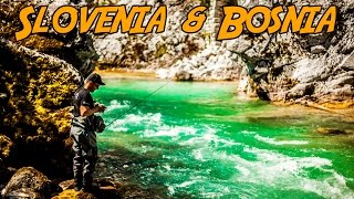 SLOVENIA amp BOSNIA Fly fishing quotflugfiskequot [upl. by Asilanna]