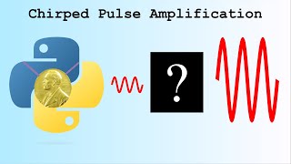 Chirped Pulse Amplification simulated in python [upl. by Nnaeerb]