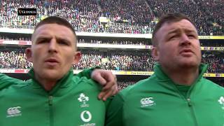 Irelands Call before kick off in Dublin  Guinness Six Nations [upl. by Alrahs]