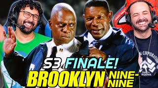 BROOKLYN NINENINE SEASON 3 FINALE REACTION 3x23 Greg and Larryquot [upl. by Ecinreb]