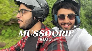 Mussoorie Vlog  Day 2  Trip with Friends  Bike Ride Exploring Dhanaulti and Sunset Point [upl. by Gurl]