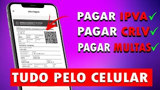 Como pagar o IPVA do veículo CARRO OU MOTO sem imprimir boleto pelo celular  IPVA 2024 [upl. by Emelita961]