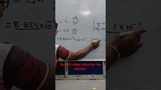 Displacement Current problem [upl. by Curtice]