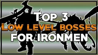 Top 3 Low Level Bosses for Ironmen  RS3 2017 [upl. by Noramac75]