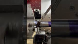 Cutting a groove on a lathe [upl. by Anera]