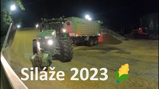 🌽Siláže 2023  RenoFarma Beskyd as😍 [upl. by Yendic]