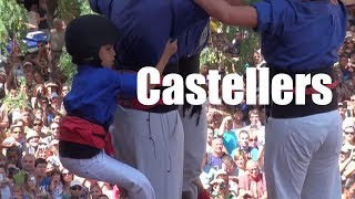 ✅ CASTELLERS de Cataluña the human towers [upl. by Ciredor]