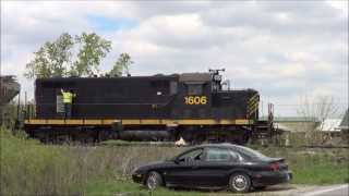 Locomotive Startup NDampW Railroad Fires Up the 567 EMD and Revs Her Up [upl. by Wolff229]