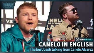 Canelos Best English Trash Talking  Laughing At Andrade amp Swearing At Plant Turning Into A Villain [upl. by Janenna]