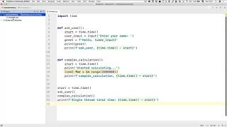 video13 4 Using Python concurrent futures the ThreadPoolExecutor [upl. by Garett627]