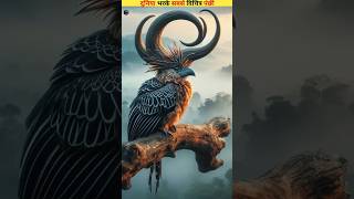 🤯दुनिया भर के सबसे विचित्र पंछी❓ll world rarest Bird shorts youtube viral [upl. by Gathers450]