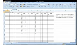 Ficha de Controle de Estoque  PEPS UEPS e Media [upl. by Mandi]