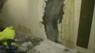 Easy Repair of a Foundation Crack  RadonSeal Customer Video [upl. by Lucais4]