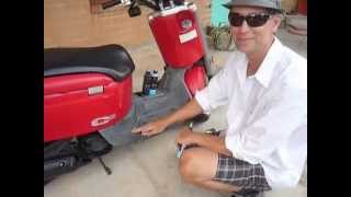 HOW TO RESTORE PLASTICS W Heat Gun amp D3 RENEW PROTECT Yamaha C3 MotorcycleSafe [upl. by Ellery]