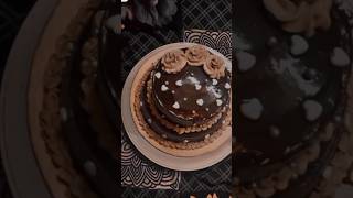 2 tier chocolate cake 🎂chocolatecake chcolateganache shortvideo ytshorts Shinebakers07 [upl. by Anircam]