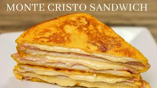 Easy Monte Cristo Sandwich Recipe [upl. by Oiramal]