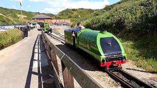 Prince Charles 2 14072018 Miniature Railway Saltburn [upl. by Farmelo]