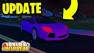 🔴 NEW UPDATE Roblox Jailbreak NEW CAR SPOILERS HEADLIGHT COLORS  Roblox Jailbreak LIVE [upl. by Yclek912]