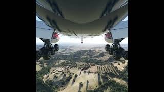 Italy 🇮🇹  quotPerugia Airportquot Landing 🛬 Of B777 [upl. by Claudius]