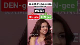 How to pronounce dengue correctly dengue pronunciation english avneetkaur [upl. by Ruyle]