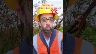 Newbie and chainsaw fails fail construction adamrose workers [upl. by Tybi156]