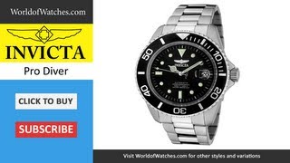 INVICTA Mens Pro Diver Automatic Titanium 0420 [upl. by Morvin]