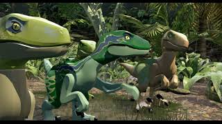 LEGO JURASSIC WORLD  RAPTOR RESEARCH ARENA  PT15 [upl. by Arriaet]