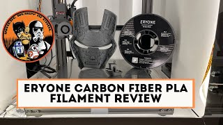 Eryone Carbon Fiber PLA Filament Review [upl. by Attesoj504]