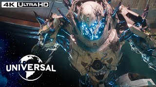 Pacific Rim Uprising  Infected Drone Attack in 4K HDR [upl. by Telimay]