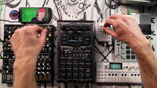 ROLAND SP404 MKII LOOP CAPTURE FEATURE IN THE 404 UPDATE WITH NICK HOOK [upl. by Eelra]