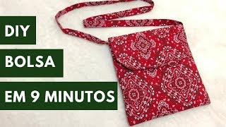 Bolsa fácil em 9 minutos  Passo a Passo MUITO FÁCIL [upl. by Qahsi]