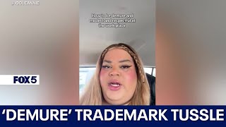 Very demure very mindful trademark tussle explained [upl. by Winton636]