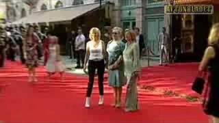 Mamma Mia The movie Premiere Agnetha Meryl and Frida [upl. by Amyas]