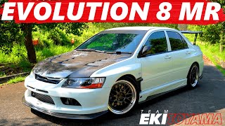 ORIGINAL MITSUBISHI EVO 8 MR DARI TEAM EKITOYAMA DIMODIFIKASI JADI MAKIN GANTENG [upl. by Nohsreg]