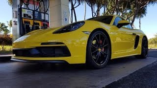 2019 Porsche 718 Cayman GTS review  the 4 cylinder apex predator [upl. by Ayotna7]