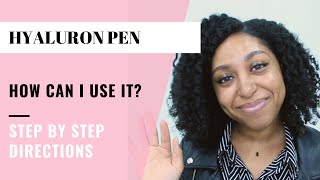 How To Use Hyaluron Pen  How To Load and Use a Hyaluron Pen [upl. by Gaal]