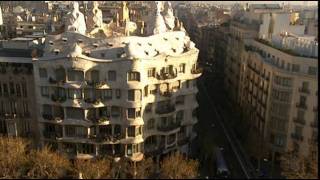 Architecture 15 of 23 Antoni Gaudi The Casa Mila [upl. by Krilov]