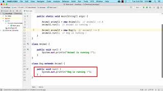 153 Polymorphism  Upcasting learn Java [upl. by Nadabb]