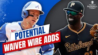 9 WAIVER WIRE HITTERS Including Jarred Kelenic amp Andrew McCutchen  Fantasy Baseball Advice [upl. by Ion279]