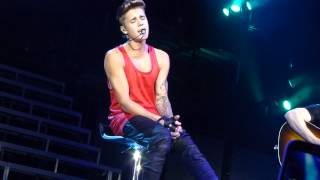 Justin Bieber Hold Tight Sydney 301113 Believe Tour [upl. by Ennairej]